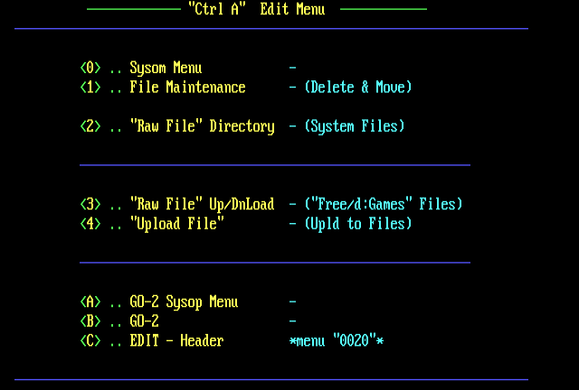 ANSI art: MENU5900.TXT